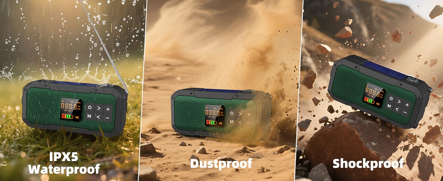 waterproof and drop-proof