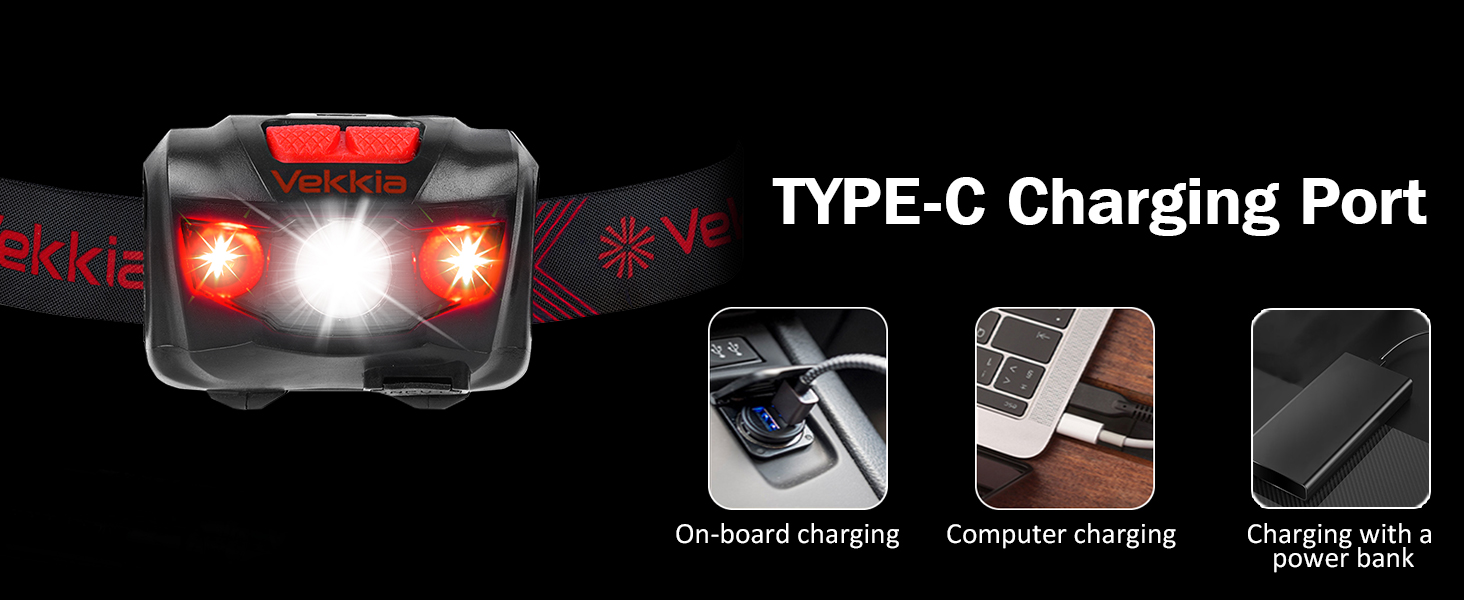 head lamps led rechargeable