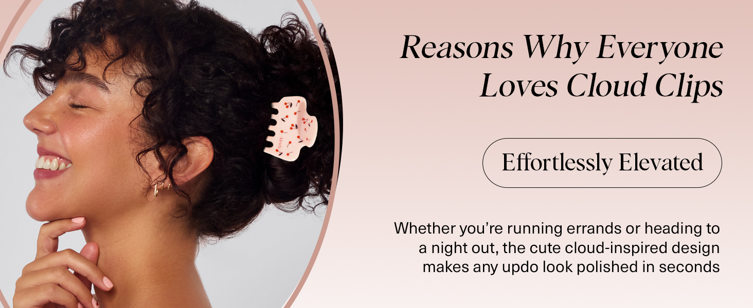 Hair Clips for Women Strong Hold Claw Clips Thick or Thin Hair Recycled Plastic Non Slip Durable