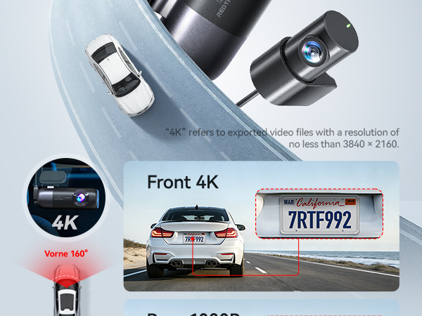 car dash cam front and back