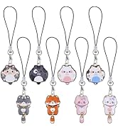 BEEFLYING Cute Charms for Mobile Phone, Kawaii Charms Straps Aesthetic Y2K Cell Phone Pendants Ac...