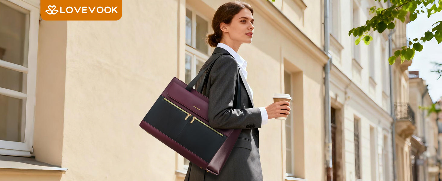 Large capacity tote bag for women with shoulder strap, ideal for office, travel and everyday carry