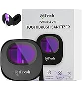 Portable UV Toothbrush Sanitizer Holder &amp; Cleaner with UV Light &amp; Magnetic Mounting - Rechargeabl...