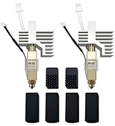 HzdaDeve 0.2MM 0.4MM Ceramic Hotend for Centauri Carbon Print Head Extruder Kit Hot End Heat Sink...