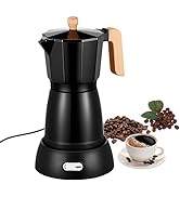 SHANGSKY Coffee Pot Electric Coffe Maker 6 Cup, Espresso Coffee Maker Cafeteras Electricas Italia...