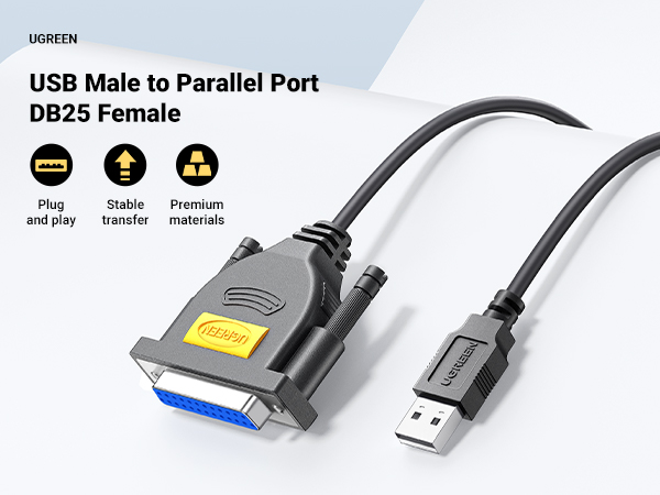 USB to DB25 Cable