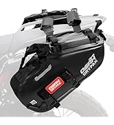 OSAH DRYPAK Motorcycle Saddle Bags, Waterproof Durable Saddlebags 24L(12L*2), Large Capacity Anti...