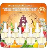 Plug In Air Freshener Refills, 8 Count, 5.28 Fl Oz with Notes of Fresh Floral, Fruity, Fougère Ar...