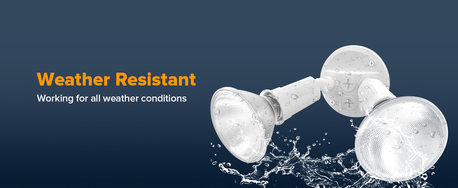 Switch Controlled Security Lights