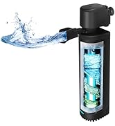 300GPH Aquarium Filter, UV Sterilizer for Aquarium for 45-120 Gallon, Submersible Pump Filter for...