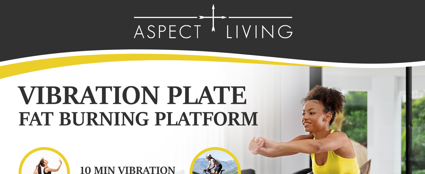 Vibration Plate Exercise Machine for Home Gym