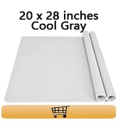 Thick Silicone Counter Mat Large Set of 2 , 28