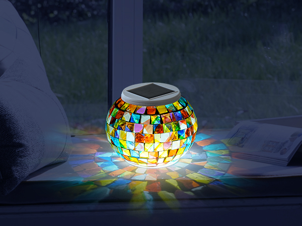 mosaic solar lights outdoor solar garden lights