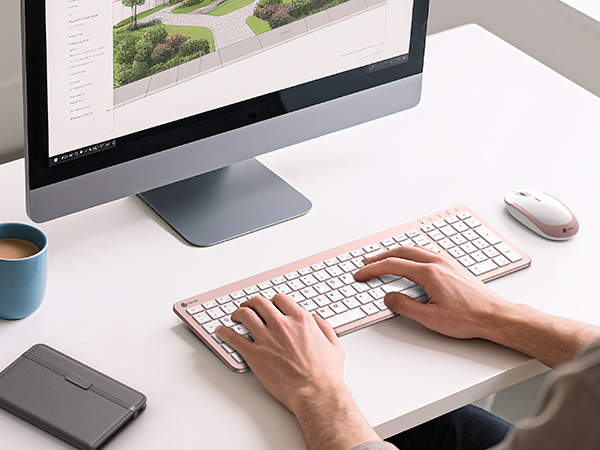 flat keyboard and mouse