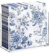 Kordory Acrylic Napkin Holder for Table, Clear Plastic Vertical Napkins Holders, Modern Square Pa...