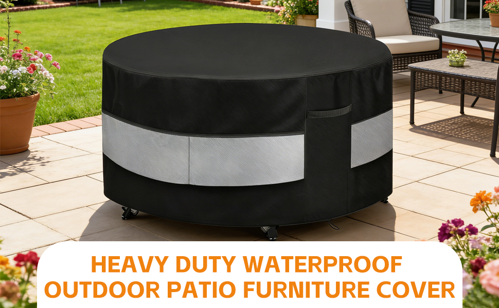 Round Patio Furniture Cover