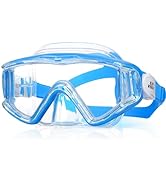 Kids Swim Mask - 180° Anti-Fog Swim Goggles for Child Snorkeling Diving Mask, Leak-Proof Kids Swi...
