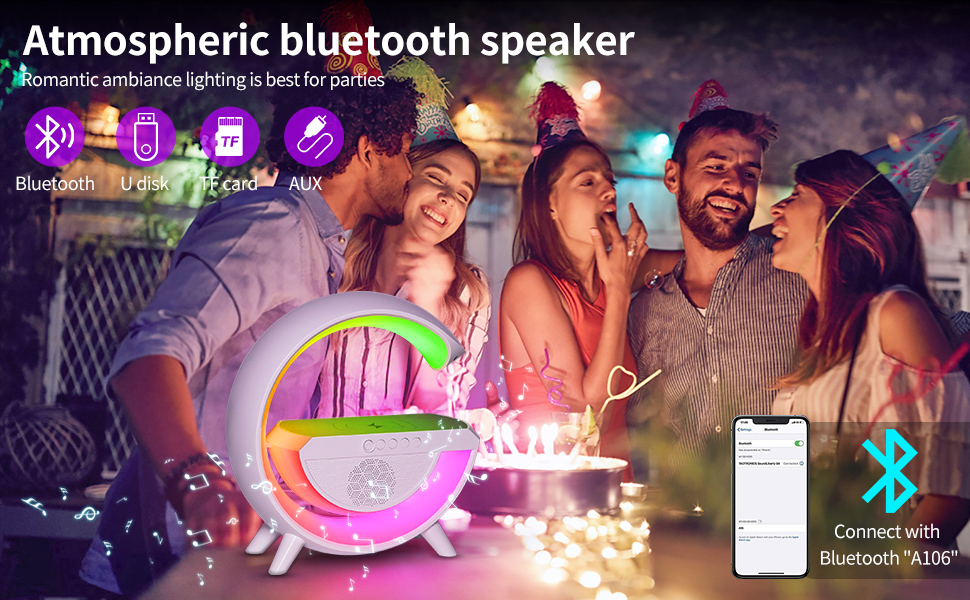 wireless charging lamp