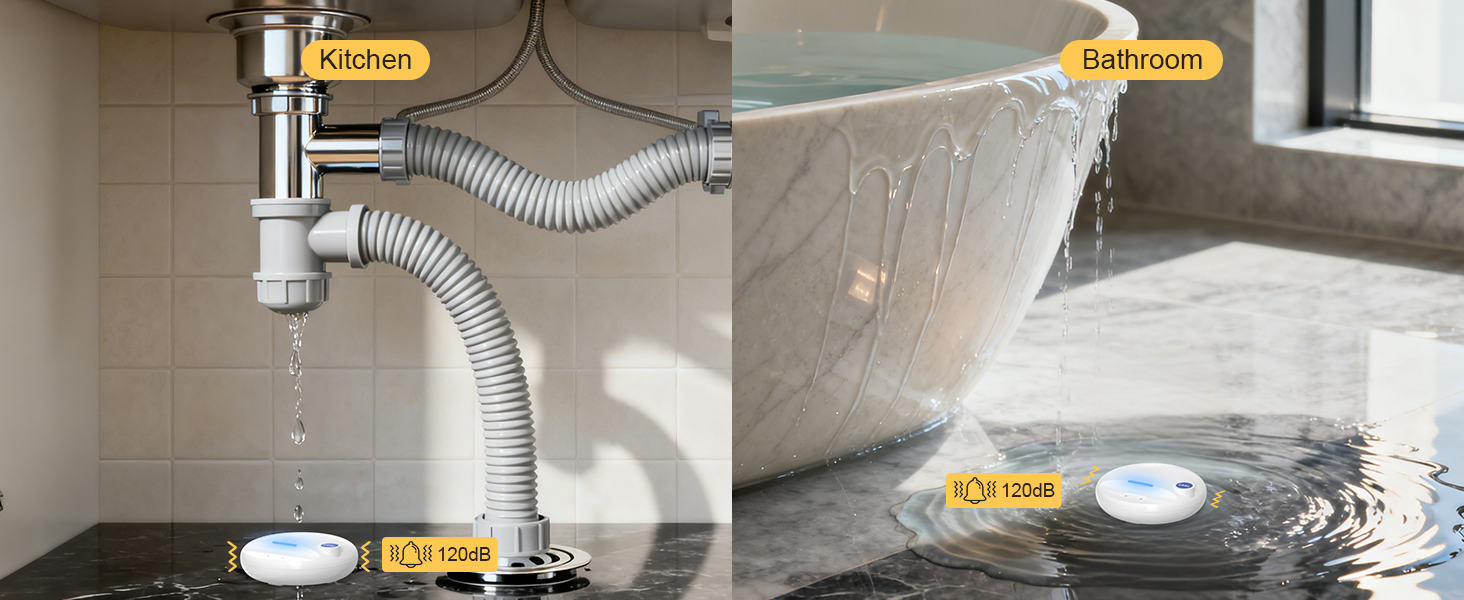 WiFi Water Leak Detectors