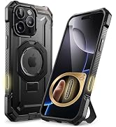 SUPCASE for iPhone 16 Pro Case with Stand (Unicorn Beetle Grip), [Compatible with MagSafe] [Milit...