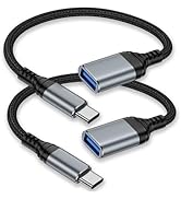 USB C to USB Adapter - 5Gbps [2 Pack] USC 3.0 OTG Adapter for Android - USBC Male to USB Female A...