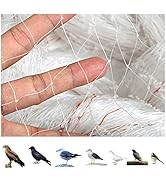 GWHOLE 33 x13 Ft Garden Netting for Tree and Plant Protection,Translucent