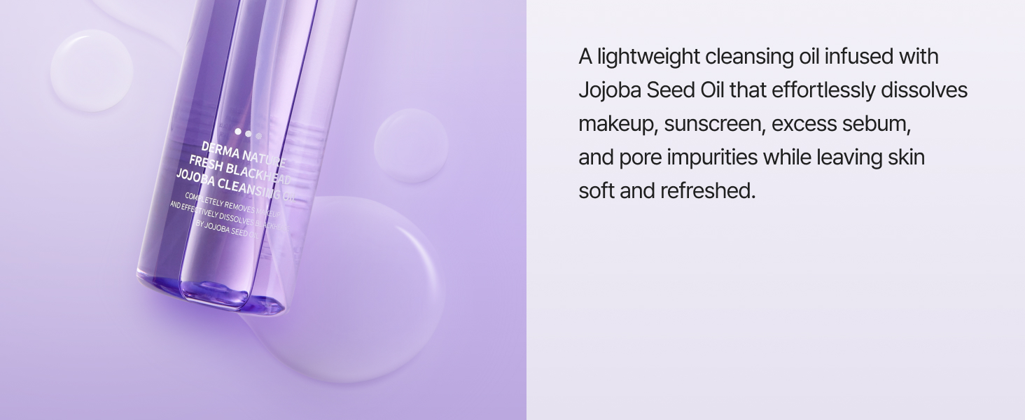 jojoba cleansing oil