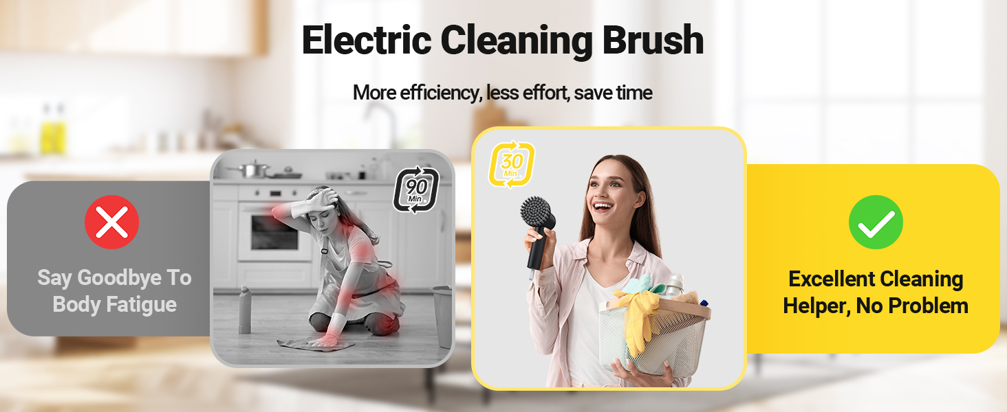 electric spin scrubber