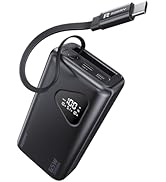 RORRY Laptop Power Bank, 25000mAh 65W Portable Laptop Charger Battery Bank PD Fast Charger Built ...