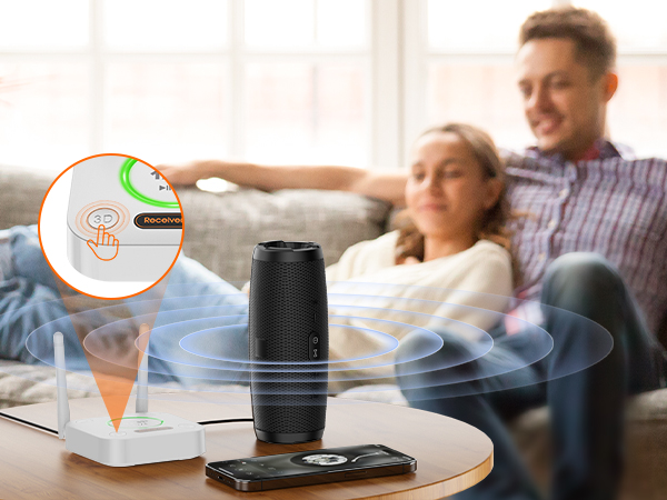 Bluetooth Receiver for Home Stereo