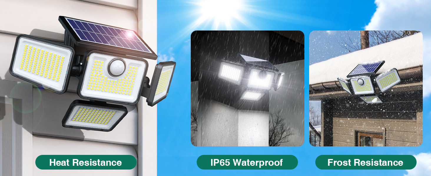 IP65 Waterproof solar lights outdoor