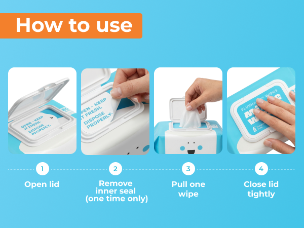 bathroom wipes