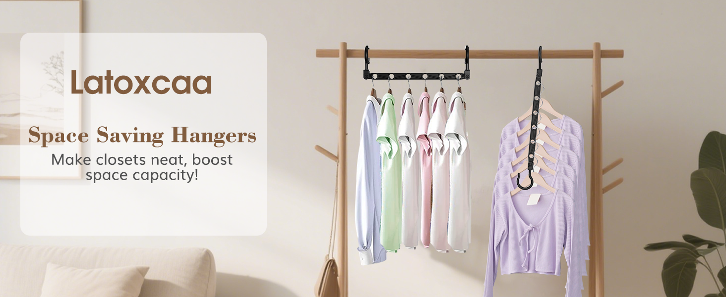 space saving hangers
