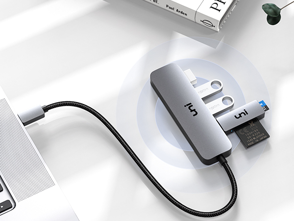 USB C to USB Hub 4 Ports