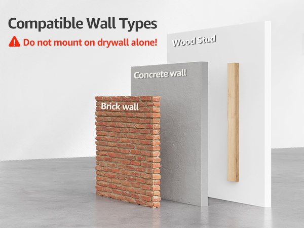dual monitor wall mount