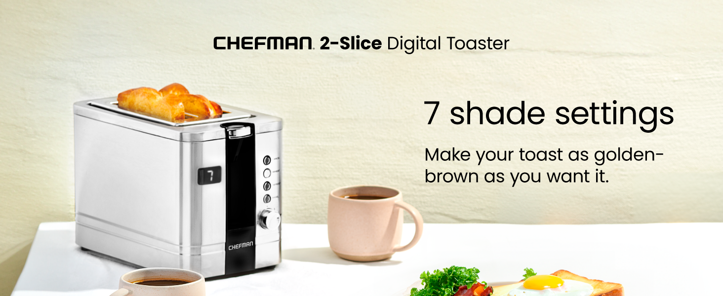 Make your toast as golden brown as you want it