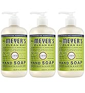 MRS. MEYER'S CLEAN DAY Hand Soap, Lemon Verbena Scent, 12.5 Fl Oz Bottle - 3 Pack