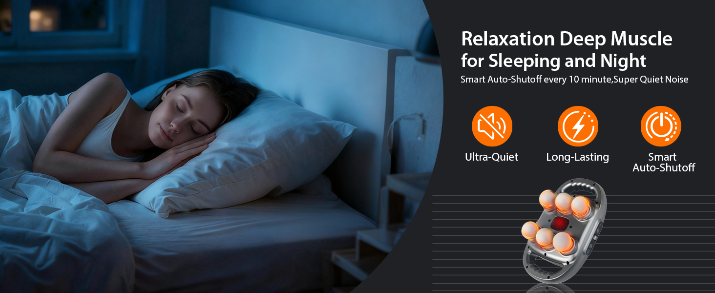 Massage Gun Deep Tissue,Back Massager, Neck&amp;amp; Shoulder Massager