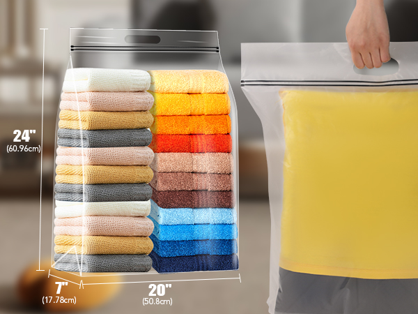 Double Zipper Seal Bags