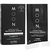 MOON Teeth Whitening Strips, 7 Shades Whiter in 2 Weeks, 28 Treatments with Easy to Use Dissolvab...