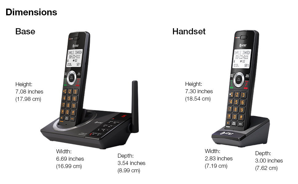 AT&amp;T,CL82118,CL82218,CL82318,CL82418,CL82518,CL80118,Cordless Phone,Smart Call Blocker