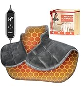 HOMLYNS Graphene Heating Pad for Neck and Shoulders, Birthday Gifts for Her Him Women Mom Wife Me...