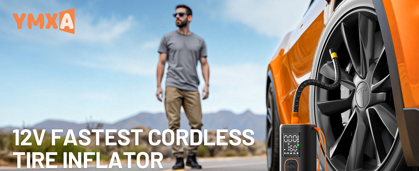 Car Tire Inflator Portable Air Compressor