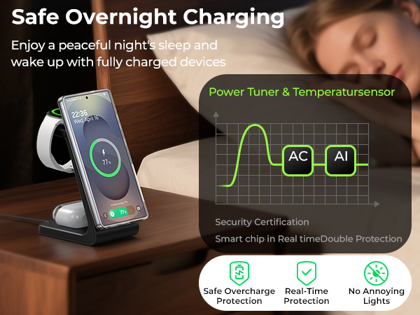 3 in 1 Mag-Safe Charging Station