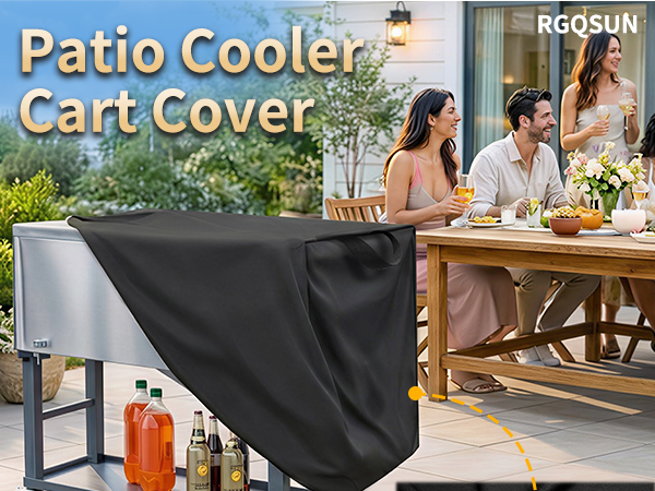 Patio Cooler Cart Cover