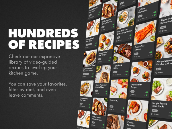 100s of recipes