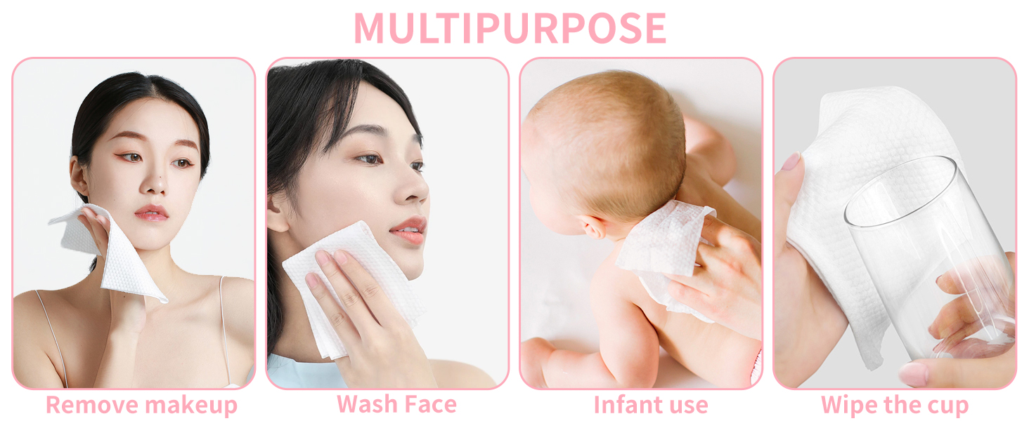 Soft Cotton Dry Wipes