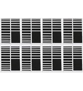 8Pcs Black Invisible Ring Size Adjuster for Loose Rings 6 Sizes Jewelry Guard Spacer Fitter Black...
