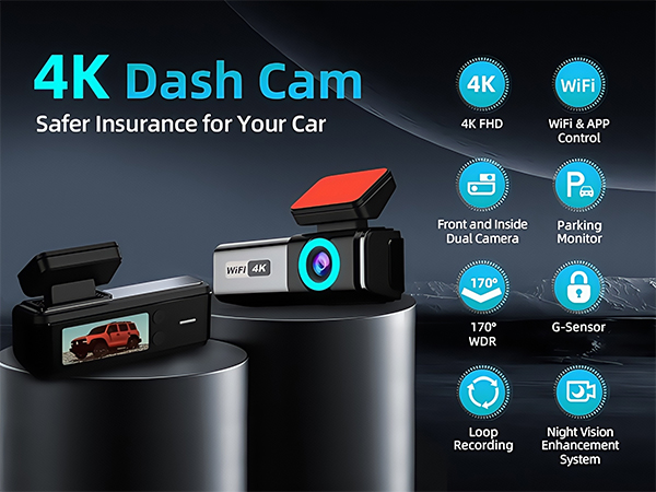 4k dash cam