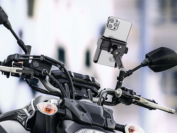PB05ET Motorcycle Mirror Phone Mount
